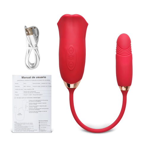 Big Mouth with Thrusting Vibrator